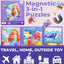 Mermaid Underwater Kingdom 3-in-1 Jigsaw Puzzle – Step 4 Progressive Set