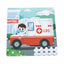 Magnetic Traffic Discovery Puzzle Book – Police Car Edition