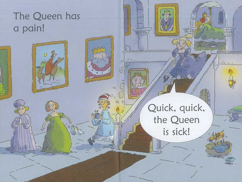 The Queen Makes a Scene | Usborne Very First Reading Book
