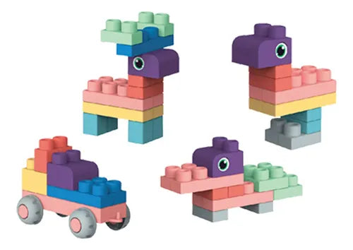 Soft Silicone Building Blocks-43 pieces