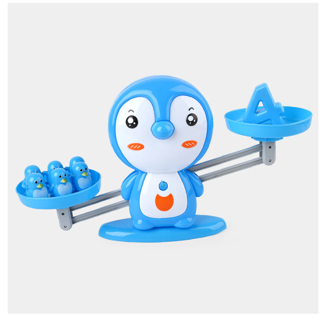 Penguin Balance Mathematical Enlightenment Scale – 3-in-1 Educational Game