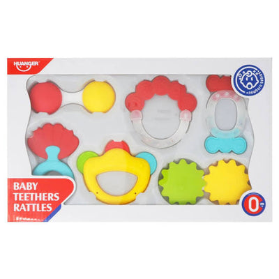 Huanger baby rattle and teether toy set