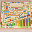 Montessori Magnetic City Maze – Color & Number Sorting Board