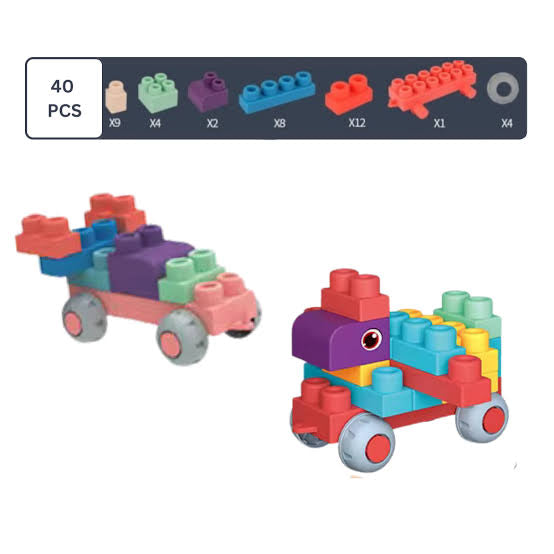 Soft Silicone Building Blocks-43 pieces