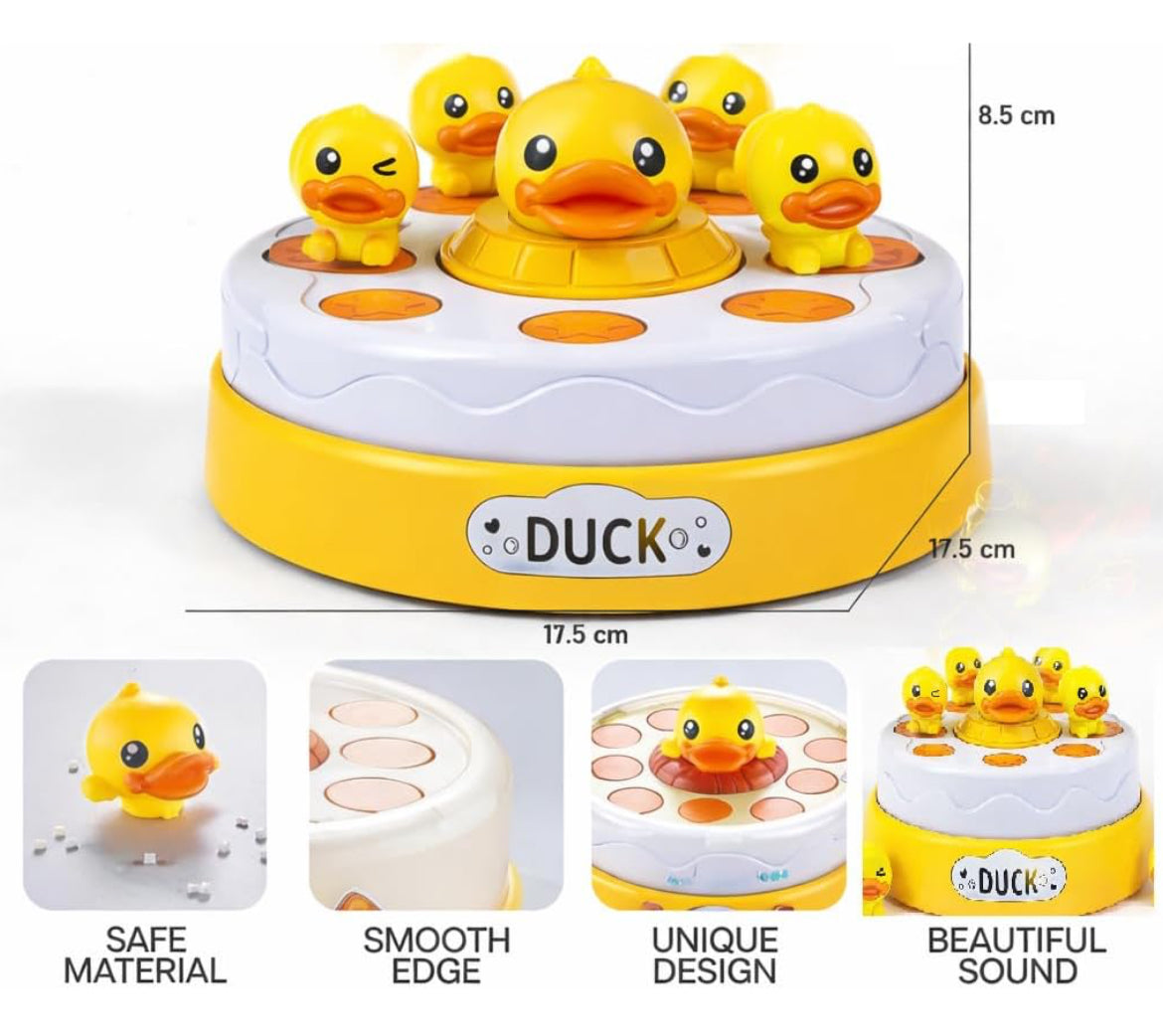 Bouncing Duck Catcher Game – Musical Rotating Action & Skill Set