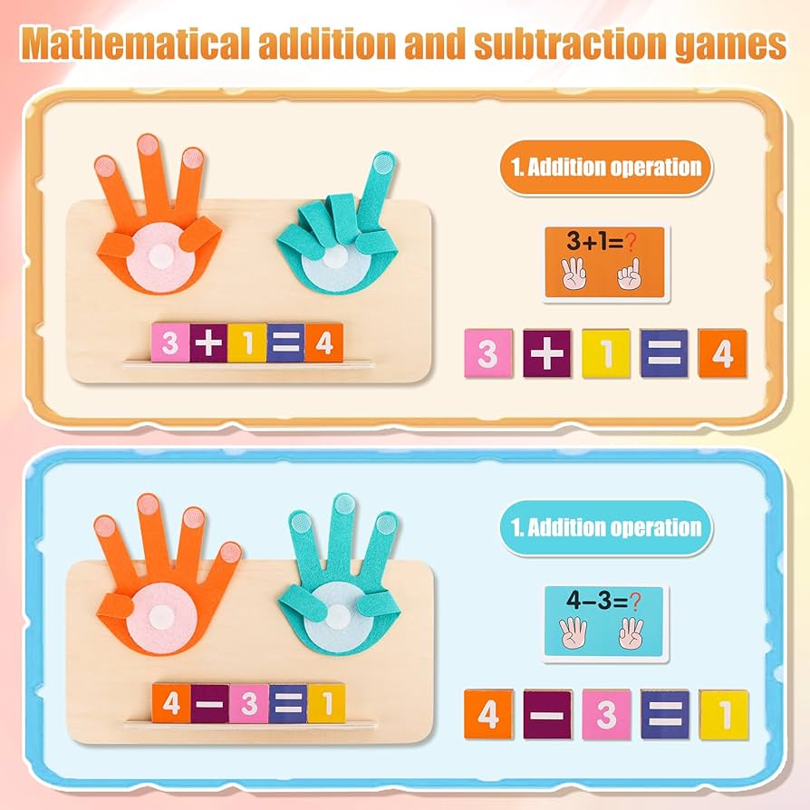 Wooden Montessori Educational Math Toy