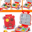 Color clay burger machine toy