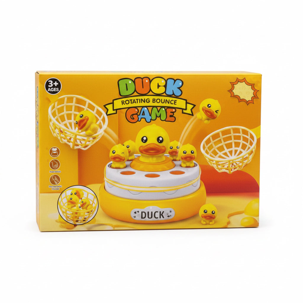 Bouncing Duck Catcher Game – Musical Rotating Action & Skill Set
