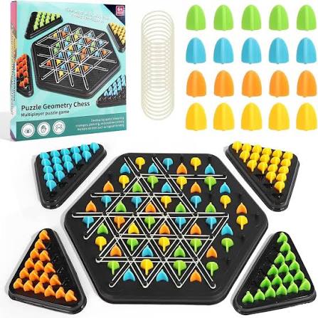 Triangle Chess Board Game