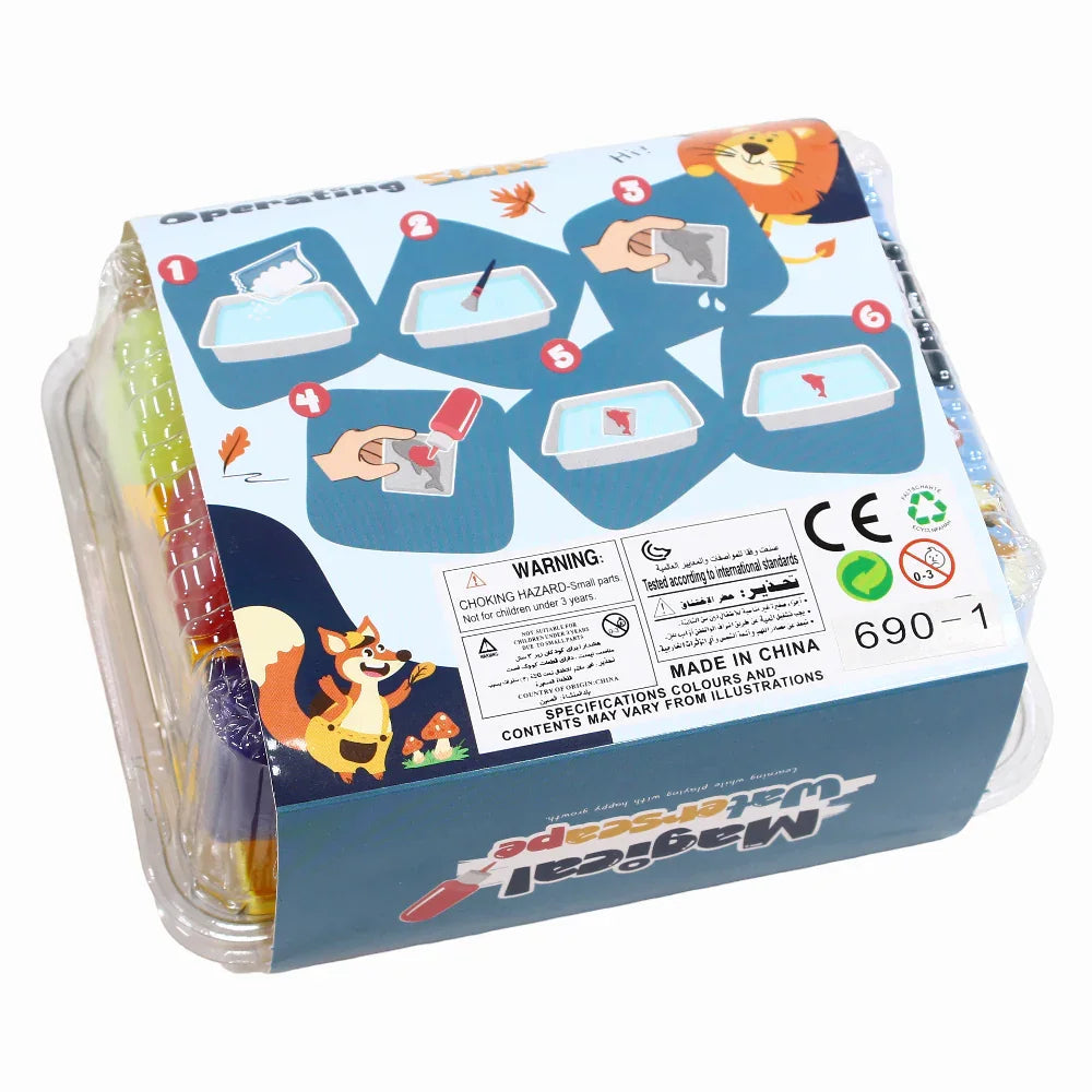 Magic Waterscape 3D Jel-12 pieces