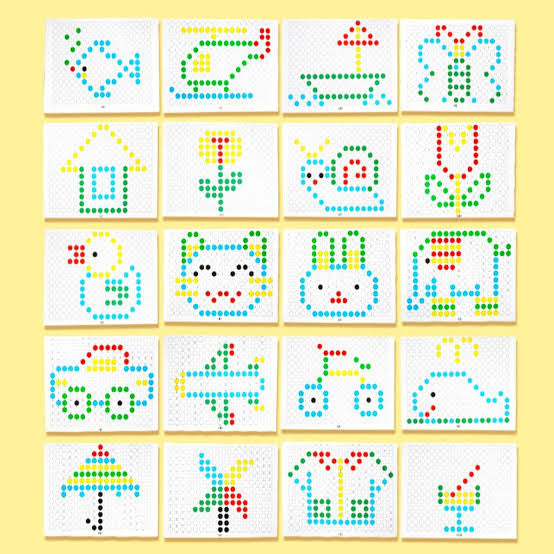 Cute Duck' Magnetic Drawing & Bead Board – Mess-Free Creative Toy