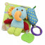 Soothing Sensory Plush – Hanging Stroller Toy with Rattle & Teether