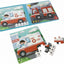 Magnetic Traffic Discovery Puzzle Book – Police Car Edition