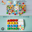 Geometric shapes board challenge toy