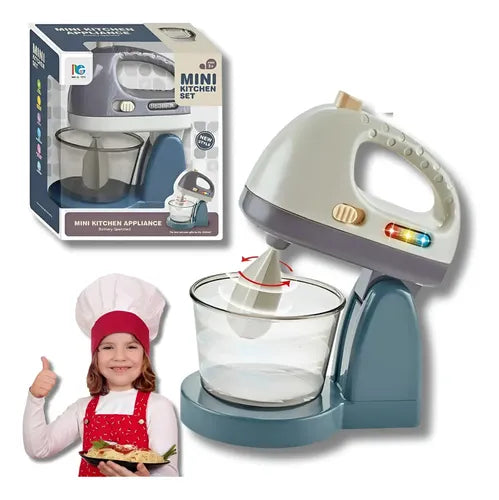 Mini Kitchen Stand Mixer | Ages 3+ | Master Culinary Logic & Fine Motor Precision