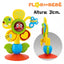Zoop Toys Flower Interactive Musical Activity Wheel | Ages 6m+ | Master Sensory Calibration & Fine Motor Mechanics