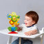 Zoop Toys Flower Interactive Musical Activity Wheel | Ages 6m+ | Master Sensory Calibration & Fine Motor Mechanics