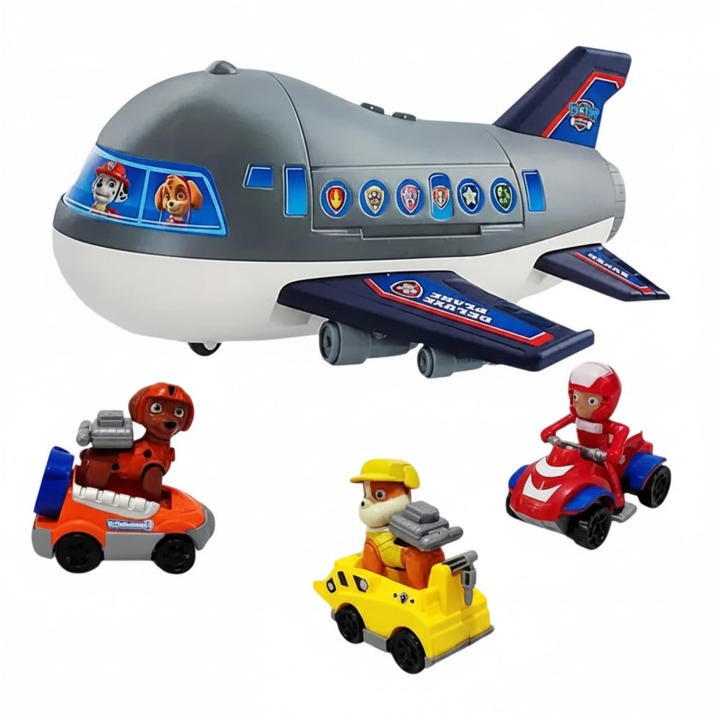 Paw Patrol Sky-Rescue Mission Cargo Airplane | Ages 3+ | Master Kinetic Velocity & Strategic Rescue Logic