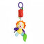 Soothing Sensory Plush – Hanging Stroller Toy with Rattle & Teether
