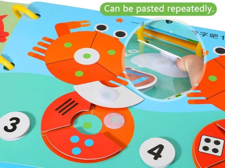 Quiet Interactive Educational Math Book