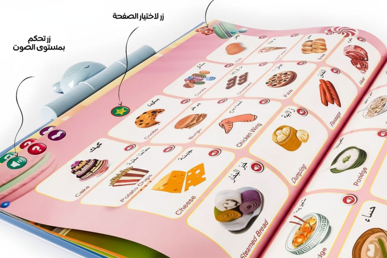 الكتاب الإلكتروني لتعليم الأطفال