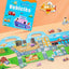 Magnetic sticker book - vechiles