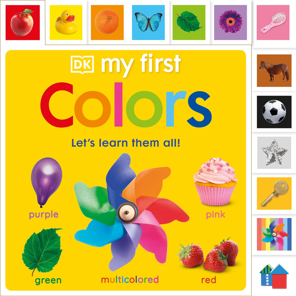 My First Colors – Interactive Tabbed Board Book for Early Learning