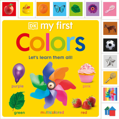 My First Colors – Interactive Tabbed Board Book for Early Learning