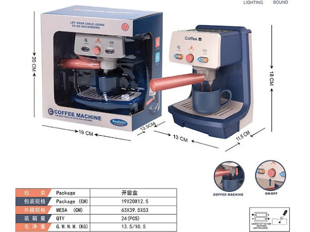 Coffee maker playset