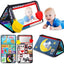 Cloth tummy time mirror book