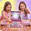 K-Pop Demon Hunters Makeup Kit Sensory Pretend Play Cosmetics for Kids (Ages 4-8)