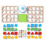 Geometric shapes board challenge toy