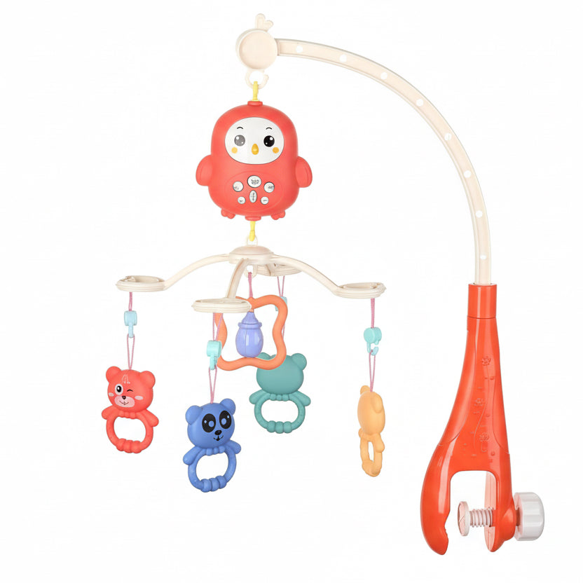Happy Bed Bell – 360° Rotating Musical Baby Crib Mobile