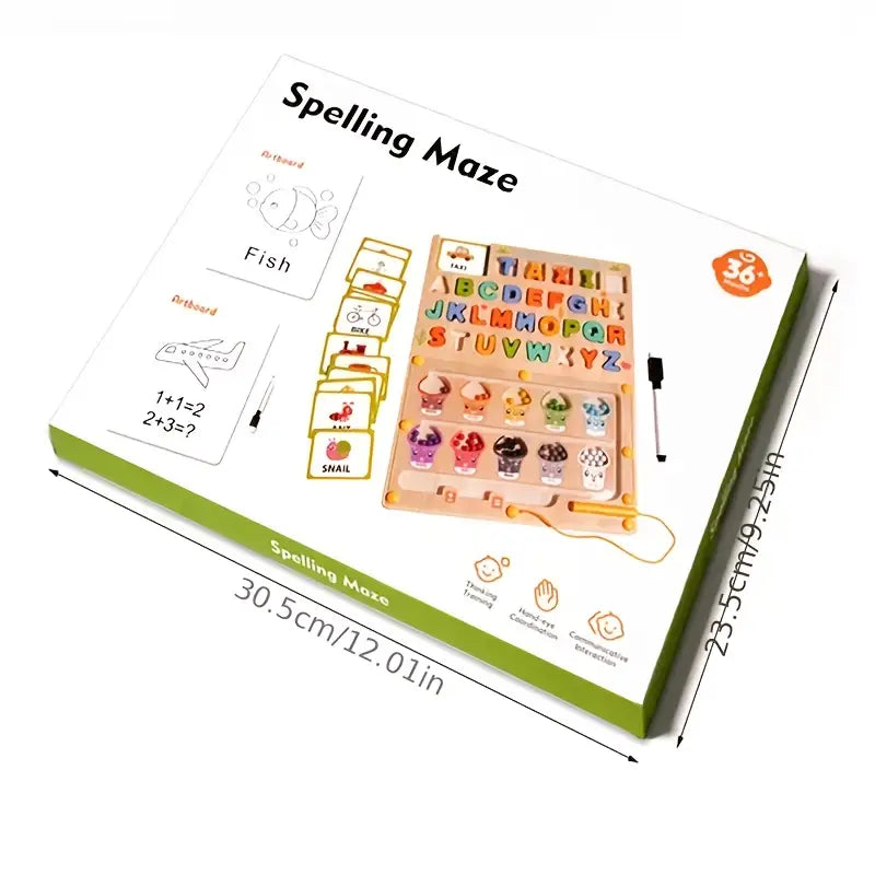 Spelling Magnetic Maze