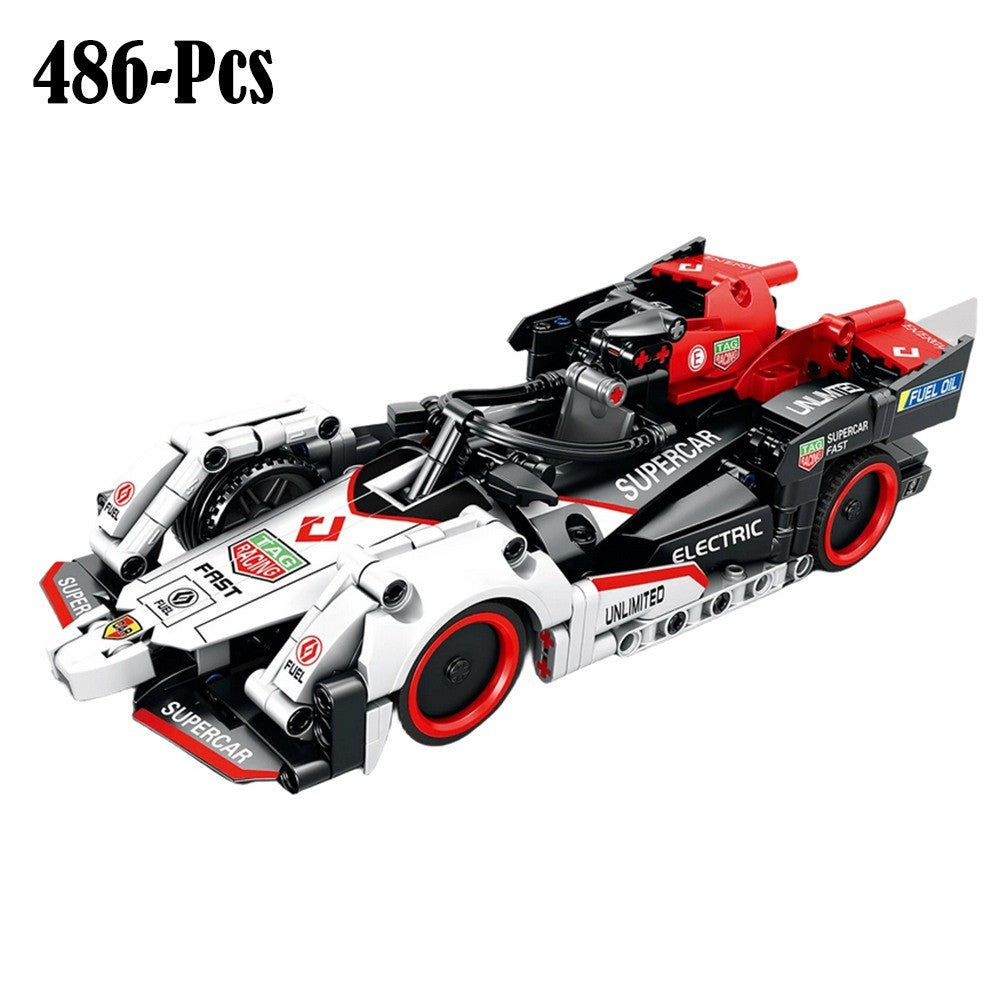 Ctoys Teknik Formula 1 Racing Car – 486-Piece Building Blocks Set (Lego Compatible)