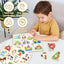 Ultimate Wooden Peg Puzzle bundle– 3-in-1: Farmyard Fun, Wildlife Safari, and Vehicles & Spaceships