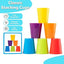 Color classification stacking cup toy 2 in 1