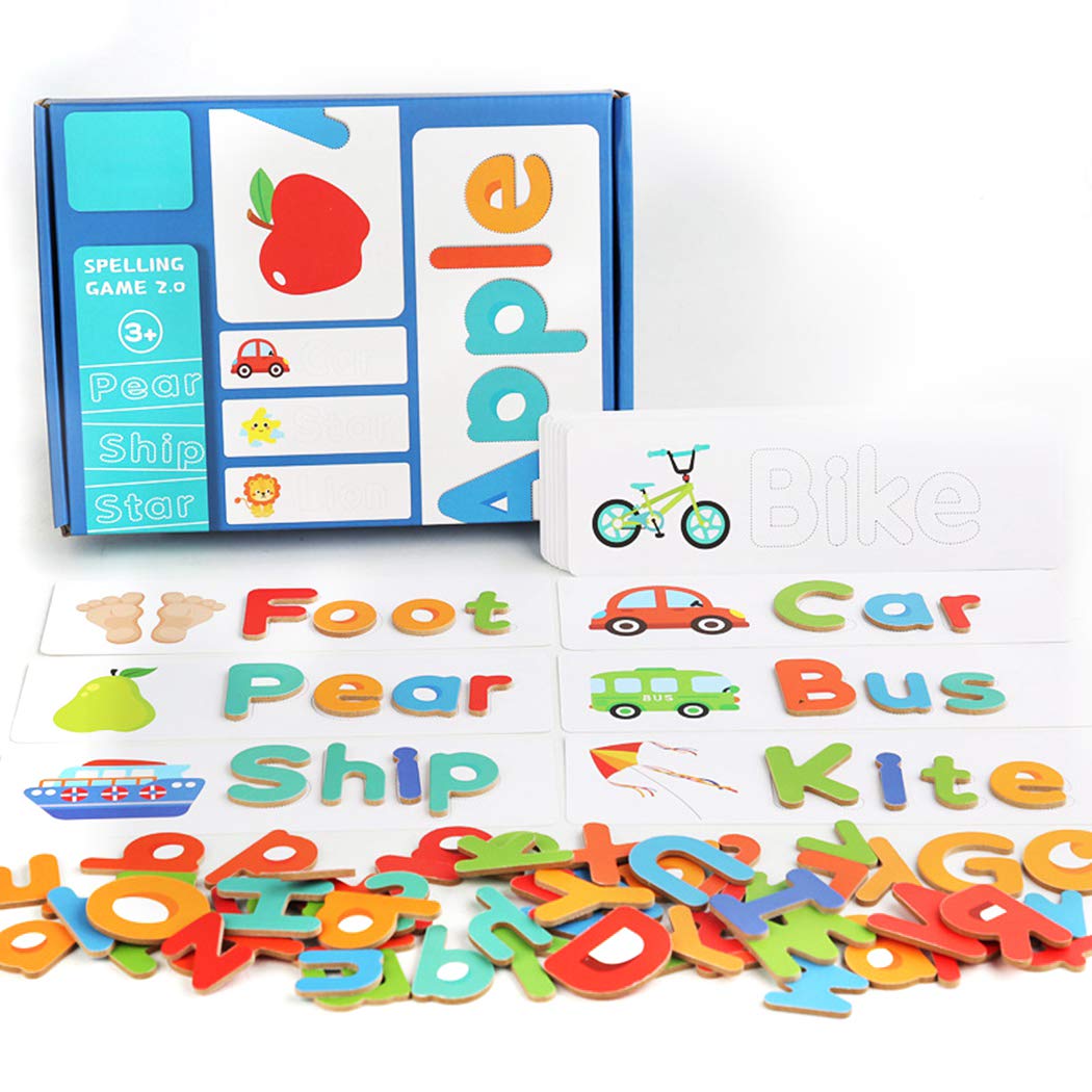 English Spelling & Alphabet Discovery Set – 66-Word Vocabulary Game