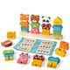 Wooden Mix & Match Dress-Up Puzzle – Montessori Animal Collection