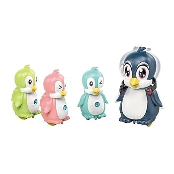 Children electric magnetic penguin toys set