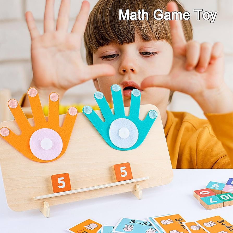 Wooden Montessori Educational Math Toy