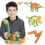 Dinosaur Building & Disassembly Set – 176 Pieces