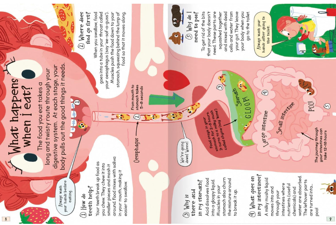 Curious Questions & Answers About My Body – Super Fun Fact Book for Kids