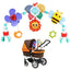Universal 2-in-1 Baby Play Arch – Sensory & On-the-Go Activity Toy