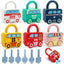 Locks  cars and keys toy