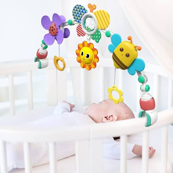 Universal 2-in-1 Baby Play Arch – Sensory & On-the-Go Activity Toy