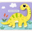 Wooden Dinosaur Puzzle – Colorful Educational Toy for Kids