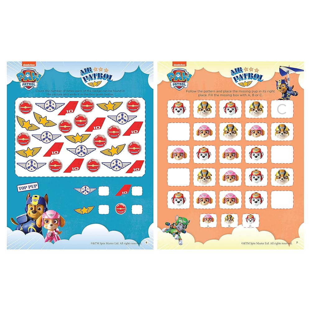 Nickelodeon Paw Patrol – Air Paw Patrol Heroes of The Sky Fun Learning Set