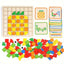 Wooden mosaic puzzle 120 piece