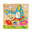 Animals Cube Puzzle – 9-Piece Wooden Block Puzzle (Ages 2+)